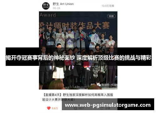 揭开夺冠赛事背后的神秘面纱 深度解析顶级比赛的挑战与精彩